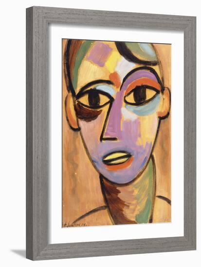 Mysticher Kopf: Jungling I-Alexej Von Jawlensky-Framed Giclee Print