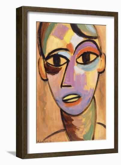 Mysticher Kopf: Jungling I-Alexej Von Jawlensky-Framed Giclee Print