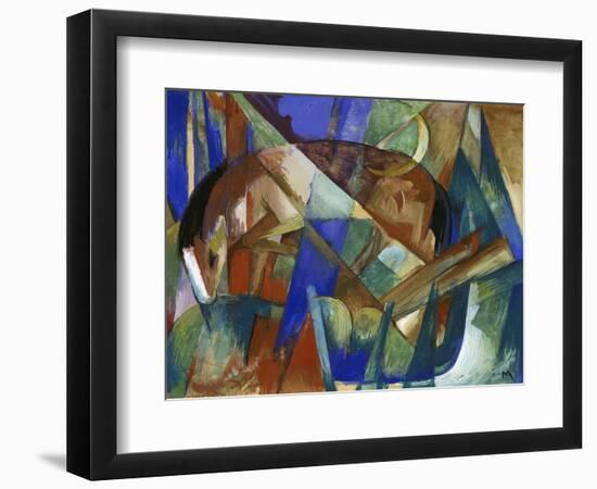 Mythical Creature Ii. (Horse) 1913-Franz Marc-Framed Giclee Print