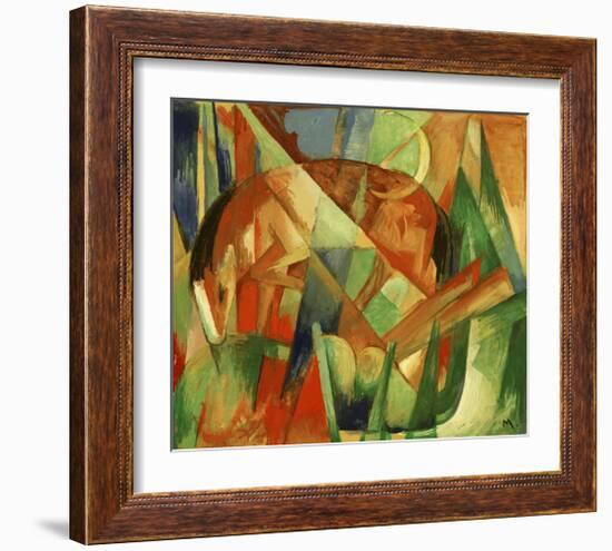 Mythical Creature II-Franz Marc-Framed Giclee Print