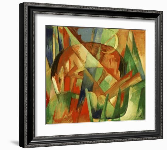 Mythical Creature II-Franz Marc-Framed Giclee Print