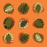 Monstera Leafs-Mything-Mounted Art Print