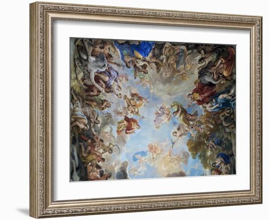 Mythological Scenes with Animals-Luca Giordano-Framed Giclee Print