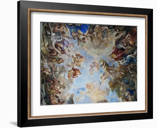 Mythological Scenes with Animals-Luca Giordano-Framed Giclee Print