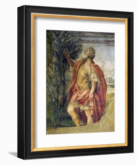 Mythological Subject-Agostino Carracci-Framed Giclee Print