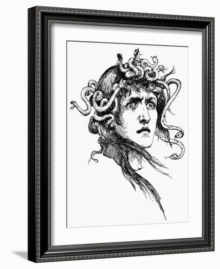 Mythology: Medusa-null-Framed Giclee Print