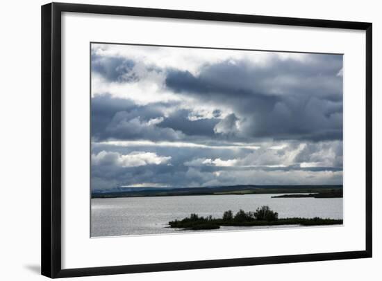 Myvatn, Clouds-Catharina Lux-Framed Photographic Print