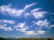 Cirrus Clouds, Tien Shan Mountains, Kazakhstan, Central Asia-N A Callow-Framed Photographic Print