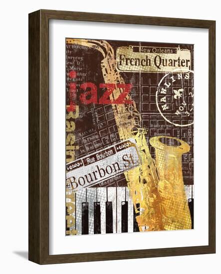 N'awlins-Keith Mallett-Framed Art Print