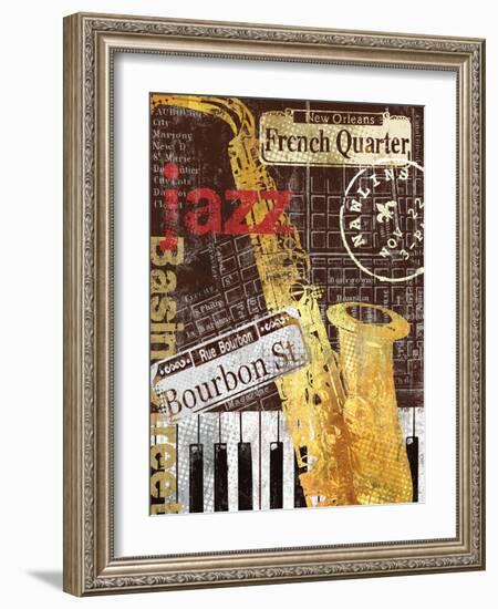 N'awlins-Keith Mallett-Framed Art Print