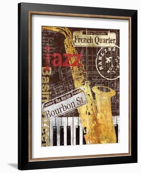 N'awlins-Keith Mallett-Framed Art Print