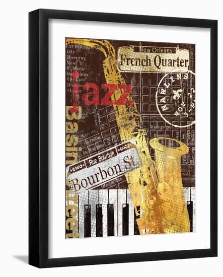 N'awlins-Keith Mallett-Framed Art Print