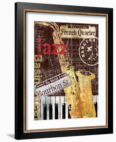 N'awlins-Keith Mallett-Framed Art Print