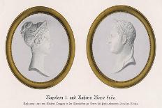 Napoleon I and Marie Louise-N. Bertrand-Mounted Art Print