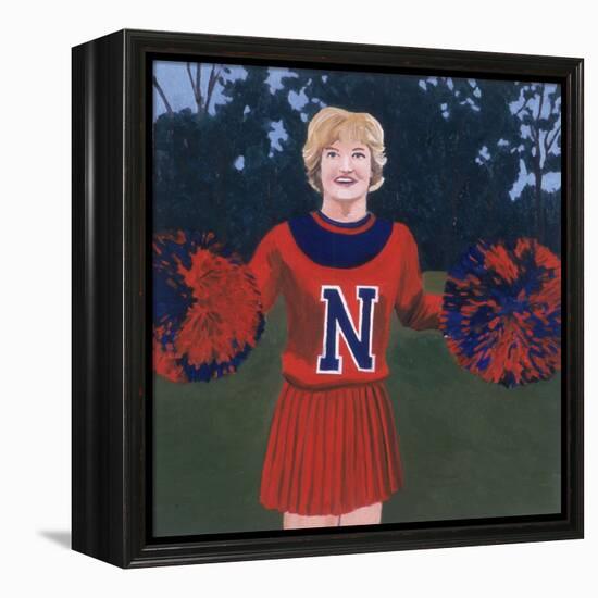 'N' Cheerleader, 2000-Joe Heaps Nelson-Framed Premier Image Canvas