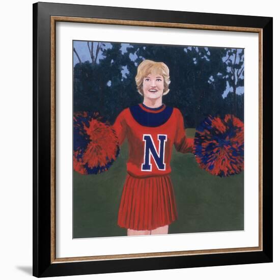 'N' Cheerleader, 2000-Joe Heaps Nelson-Framed Giclee Print