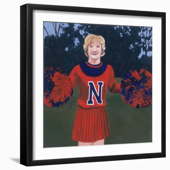 'N' Cheerleader, 2000-Joe Heaps Nelson-Framed Giclee Print