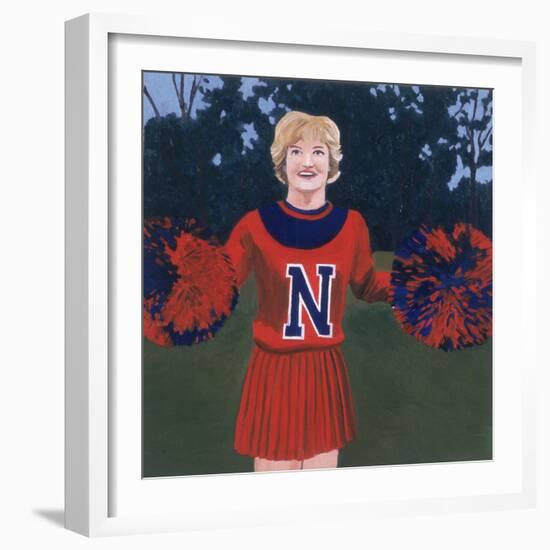 'N' Cheerleader, 2000-Joe Heaps Nelson-Framed Giclee Print