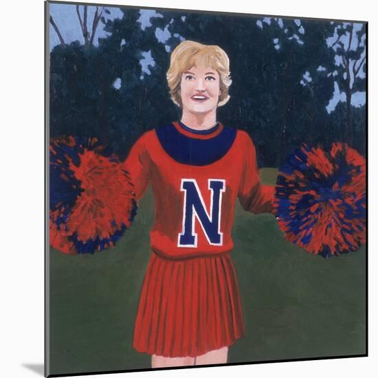 'N' Cheerleader, 2000-Joe Heaps Nelson-Mounted Giclee Print