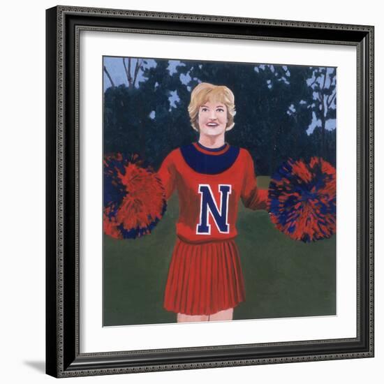 'N' Cheerleader, 2000-Joe Heaps Nelson-Framed Giclee Print