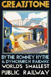 Greatstone - World's Smallest Public Railway Poster-N. Cramer Roberts-Framed Premier Image Canvas