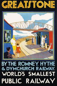 Greatstone - World's Smallest Public Railway Poster by N. Cramer Roberts
