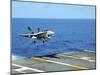 n F/A-18C Hornet Lands Aboard the Aircraft Carrier USS Ronald Reagan-Stocktrek Images-Mounted Photographic Print