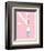 N is for Neck (pink)-Theodor (Dr. Seuss) Geisel-Framed Art Print