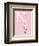 N is for Neck (pink)-Theodor (Dr. Seuss) Geisel-Framed Art Print