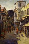 Entrance to Souk (Market), Damascus, Syria, C. 1901-N. Jafari-Mounted Giclee Print