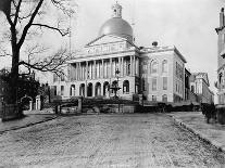 Massachusetts State House-N.L. Stebbins-Photographic Print