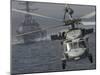 n MH-60S Knight Hawk Delivers Supplies To USS Carl Vinson-Stocktrek Images-Mounted Photographic Print