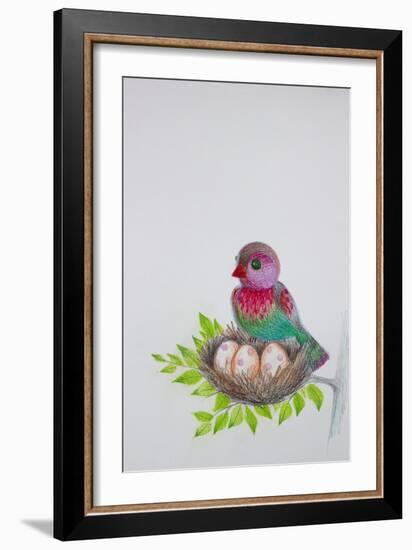 N - Nest-Oxana Zaiko-Framed Giclee Print