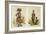 N'Pae a Young Zulu in Gala Dress and Two of King Panda-George French Angas-Framed Giclee Print