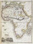 Africa, from A General Atlas of the Several Empires, Kingdoms and States in the World, 1830-N R Hewitt-Mounted Giclee Print