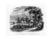 The Small Mount Near Meliapur, India, C1840-N Remond-Framed Giclee Print