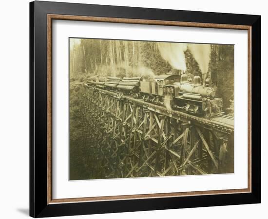 N.W.L. Co. Keriston, Washington (ca. 1912)-Darius Kinsey-Framed Giclee Print