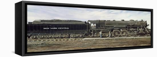 N Y Central Hudson-Jack Wemp-Framed Premier Image Canvas