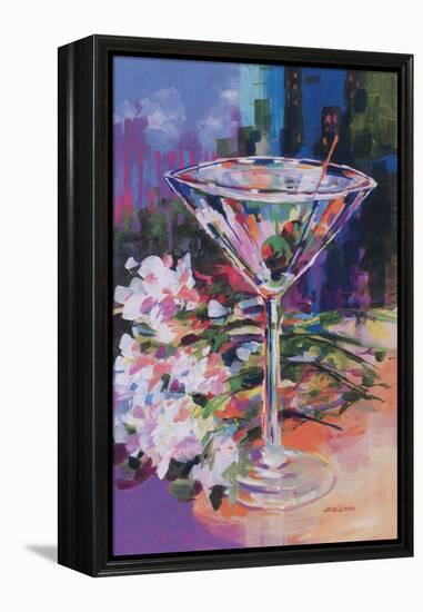 N.Y. Martini-Jane Slivka-Framed Stretched Canvas