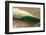 Na Pali Emerald-Breaking wave off the Na Pali coast, Kauai, Hawaii-Mark A Johnson-Framed Photographic Print