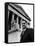 NAACP Chief Counsel Thurgood Marshall in Serious Portrait Outside Supreme Court Building-Hank Walker-Framed Premier Image Canvas