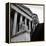 NAACP Chief Counsel Thurgood Marshall Standing on Steps of the Supreme Court Building-Hank Walker-Framed Premier Image Canvas