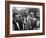 Naacp Lawyer Thurgood Marshall Speaking to the Press-Ed Clark-Framed Photographic Print