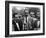 Naacp Lawyer Thurgood Marshall Speaking to the Press-Ed Clark-Framed Photographic Print