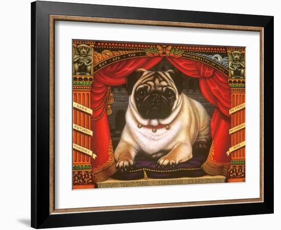 Nabokov's Pug, 2006-Frances Broomfield-Framed Giclee Print