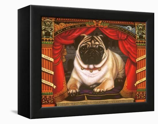 Nabokov's Pug, 2006-Frances Broomfield-Framed Premier Image Canvas