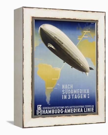 Nach Sudamerika in 3 Tagen! Poster-Ottomar Anton-Framed Premier Image Canvas