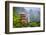 Nachi, Japan at Nachi Taisha Shrine Pagoda and Waterfall.-SeanPavonePhoto-Framed Photographic Print