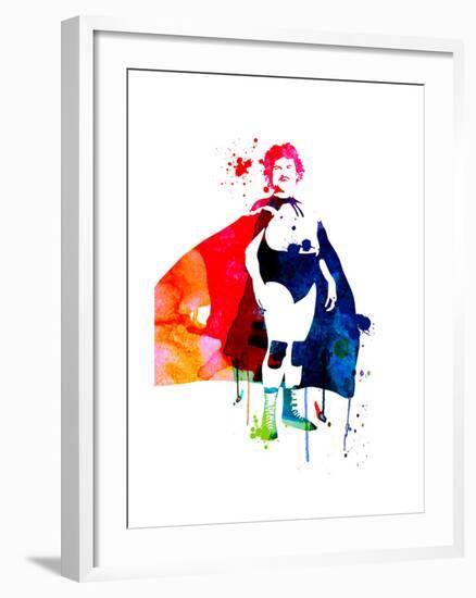 Nacho Watercolor-Lora Feldman-Framed Art Print