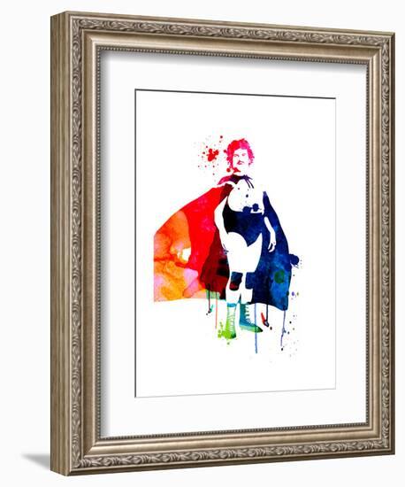 Nacho Watercolor-Lora Feldman-Framed Art Print